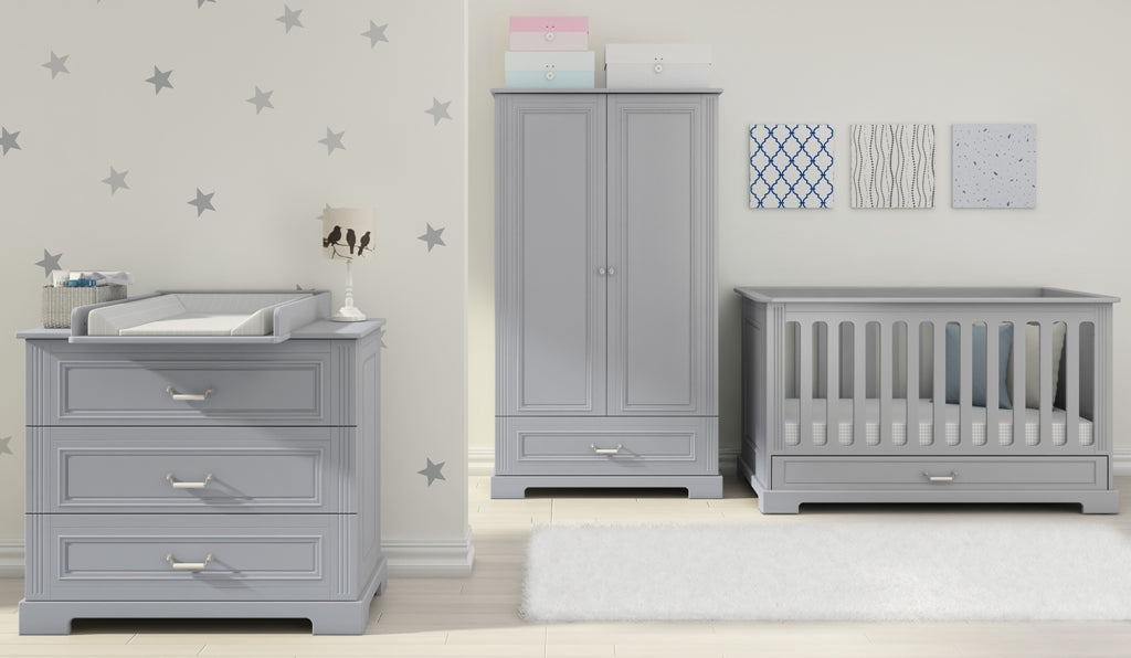Bellamy, Ines, Vaatekaappi 2 ovea, Grey