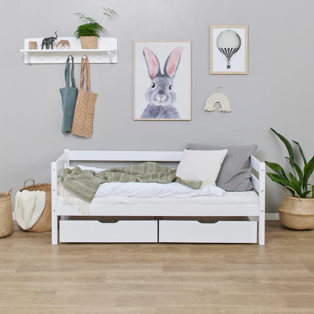 Hoppekids, ECO Comfort, Junior bed 70x160 cm, White