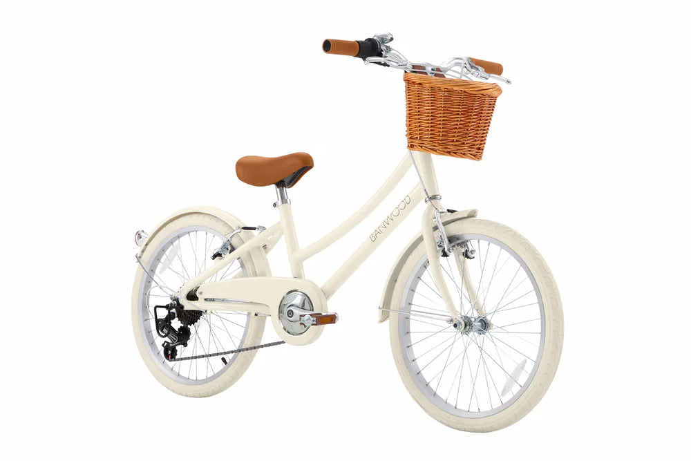 BANWOOD, Classic Vintage Polkupyörä 20", Cream