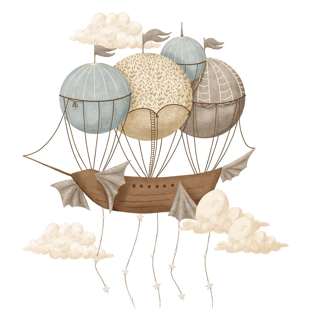 Seinätarra 100x100cm, Dream Ocean Ship