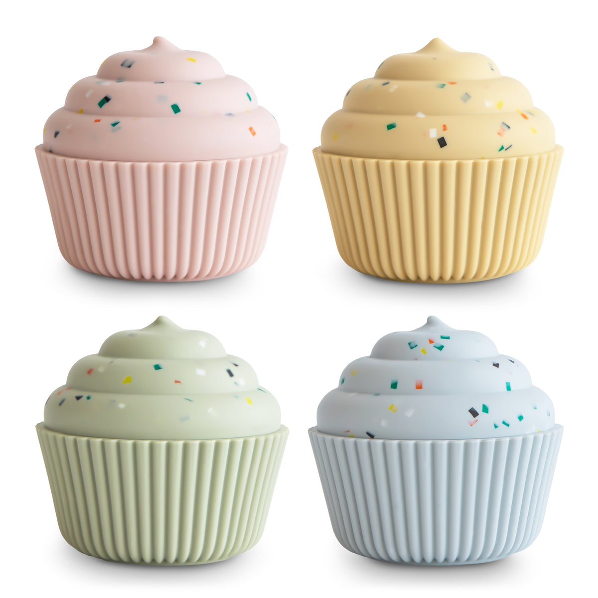 Mushie, Silikoninen lelu, Mix and Match Cupcake