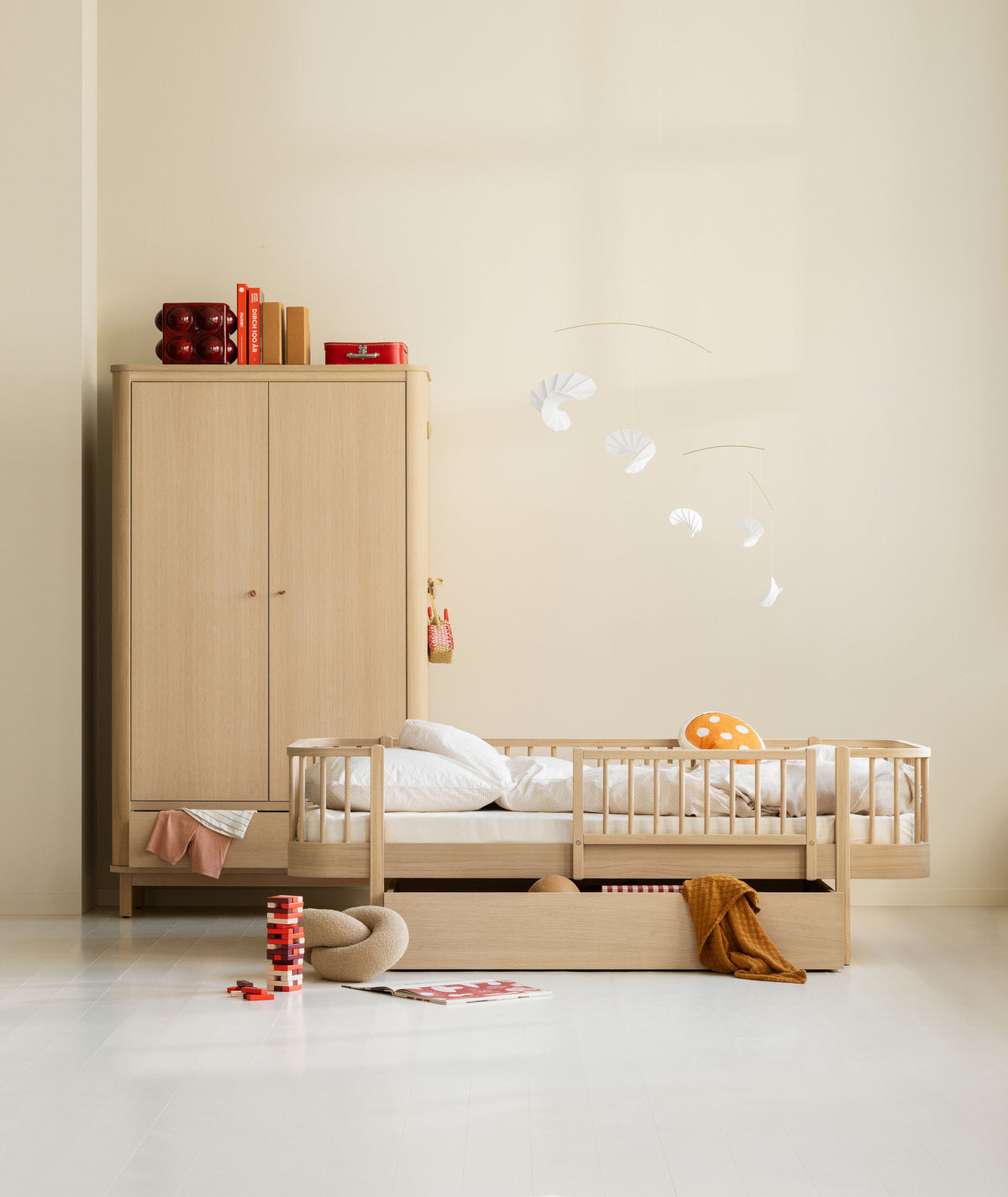 Oliver Furniture, Wood, Sängynaluslaatikko, Oak