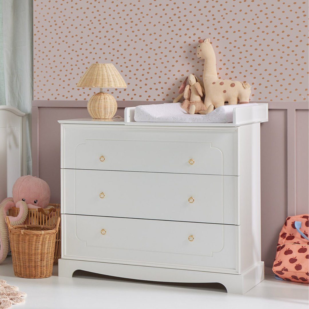 Bellamy, Royal, Lipasto 3-laatikkoa, White
