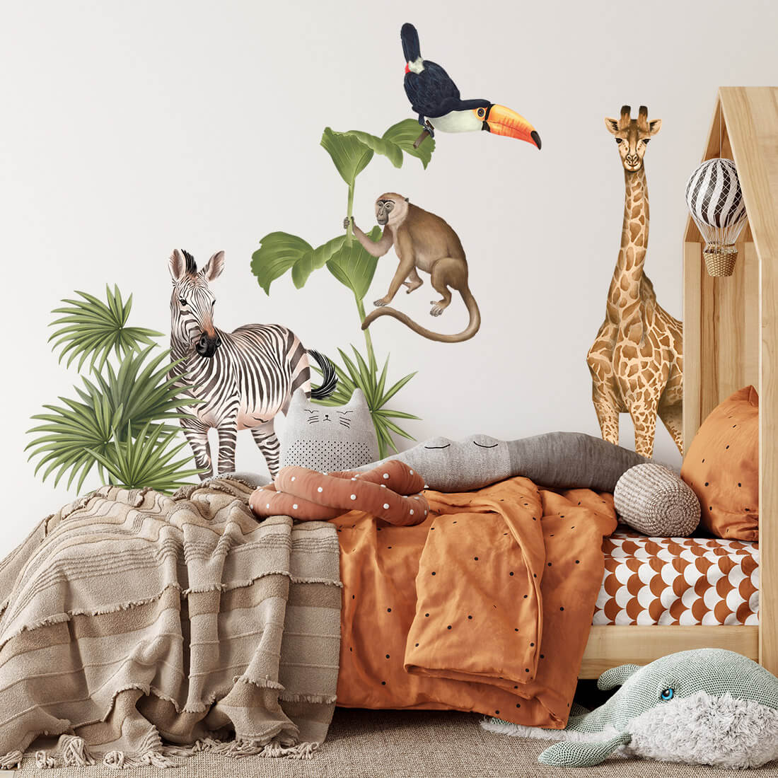 Pastelowe Love, Seinätarra Setti, Safari Animals 2