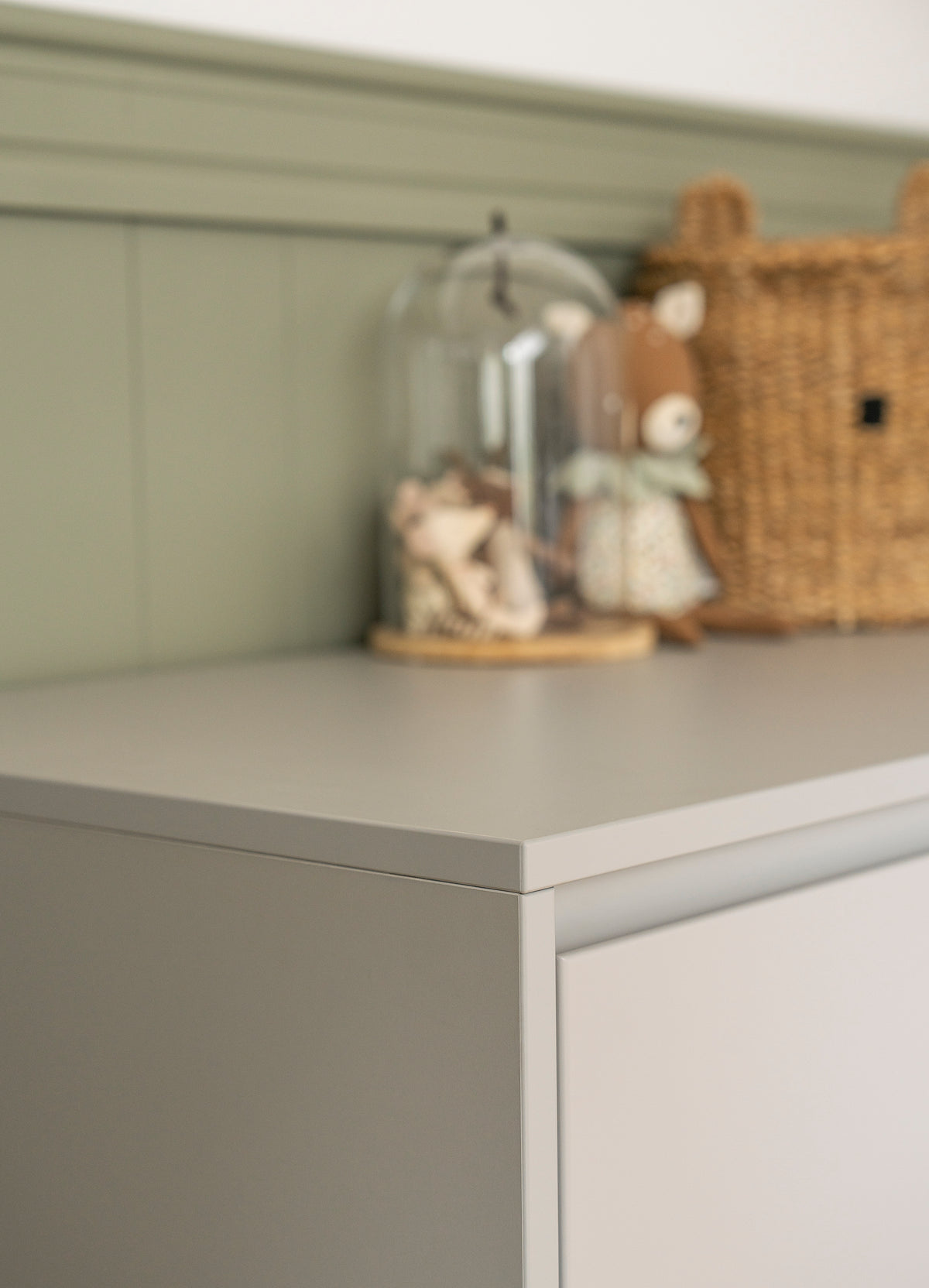 Pinio, Swing Chest of 3 drawers, Grey