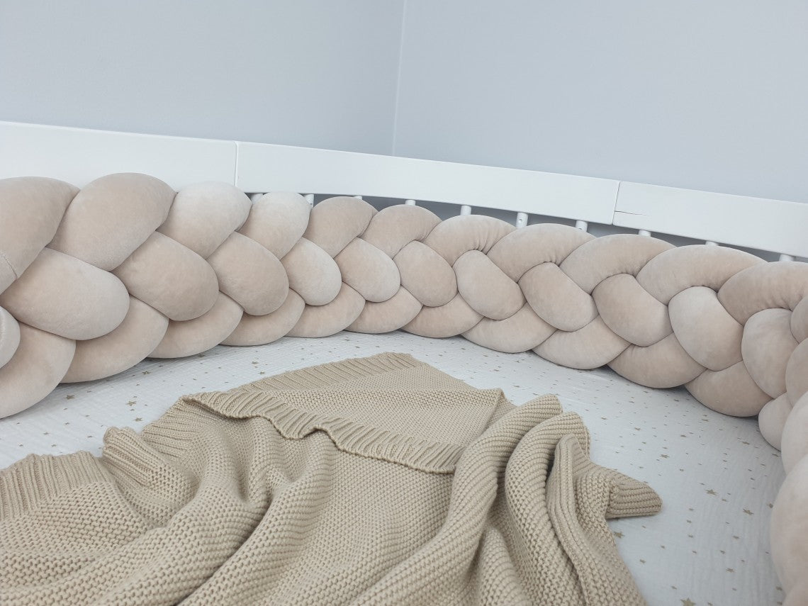 Reunapehmuste 4-nauhan Letti, Velvet Beige