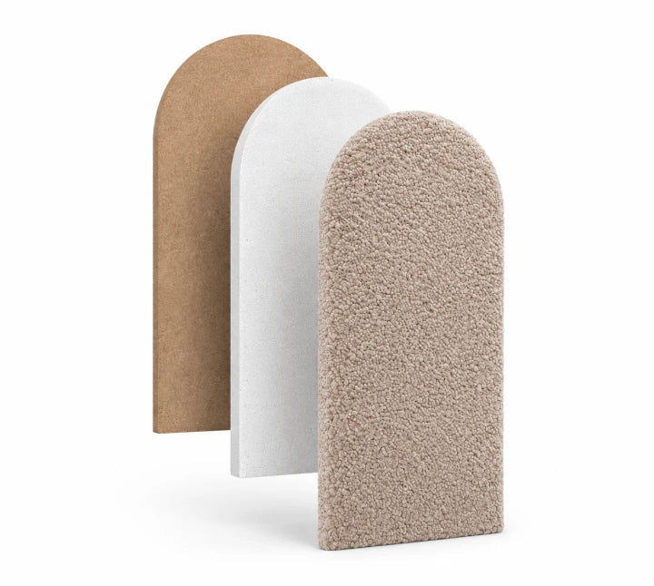 Monio, Seinäpaneeli 70X18cm, Boucle Cream