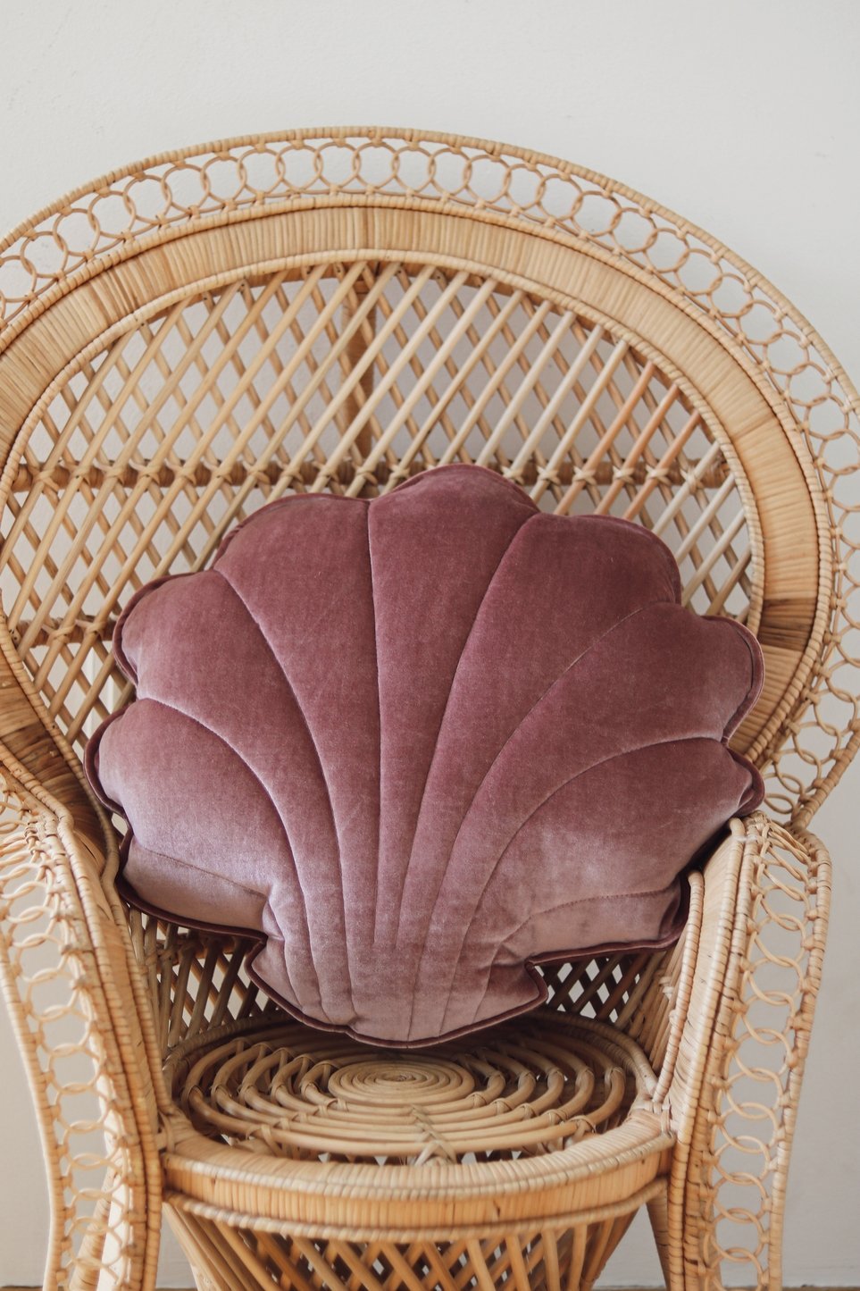 Moi Mili Decorative Pillow Small, Velvet Shell "Cosmic Pearl"