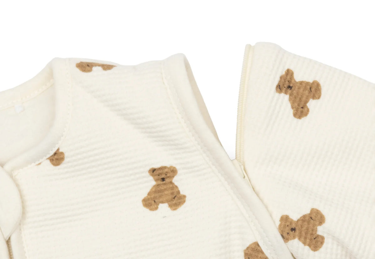 Jollein, Unipussi 60cm (irrotettavat hihat), Teddy Bear Little Waffle