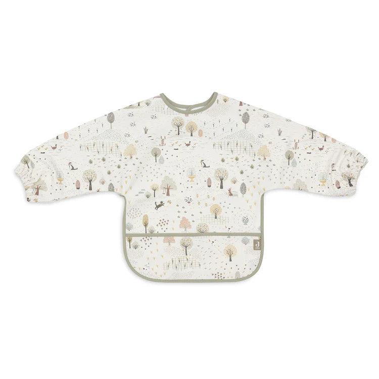 Jollein, Sleeved Bib, Tiny Park