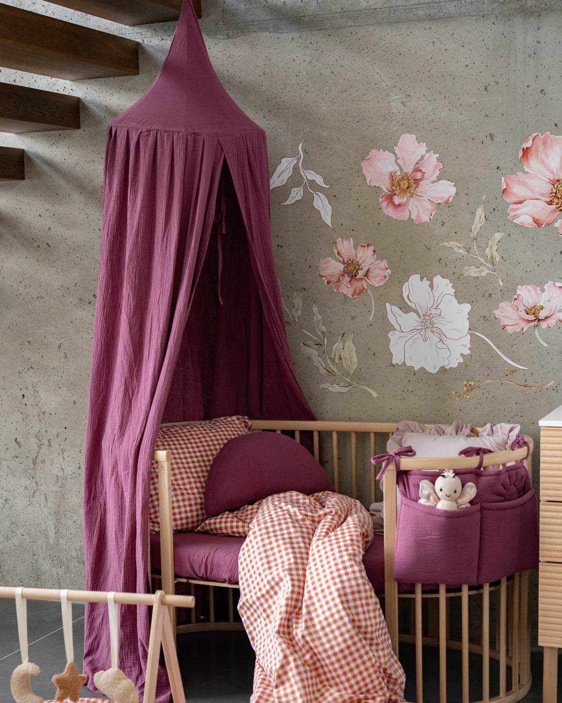 Matuu Vuodekatos, Plum Dream Muslin