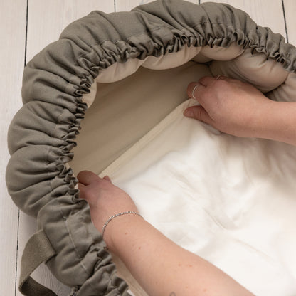 Zebra, Waterproof Fitted Sheet, 70x160 cm Junior