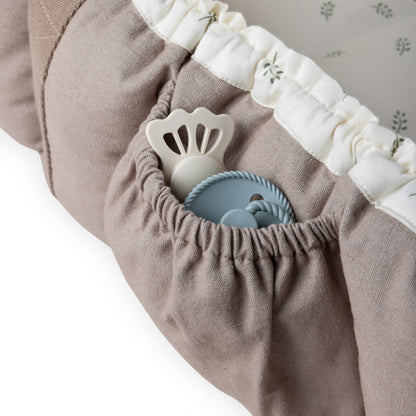 Sebra, Portable Sleep Pod, 3-in-1 Baby Nest, Jetty Beige