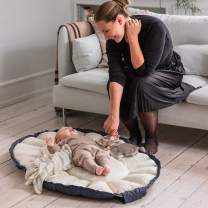 Sebra, Kannettava Unipesä, 3-in-1 Baby Nest, Blue