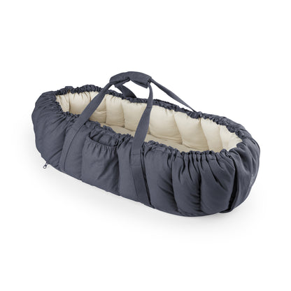 Sebra, Kannettava Unipesä, 3-in-1 Baby Nest, Blue