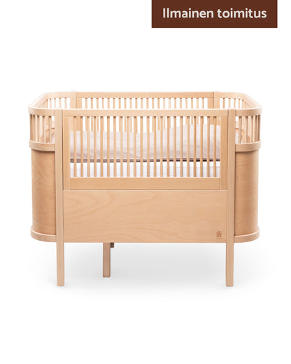 Sebra, Pinnasänky&Juniorisänky 2in1, Wooden