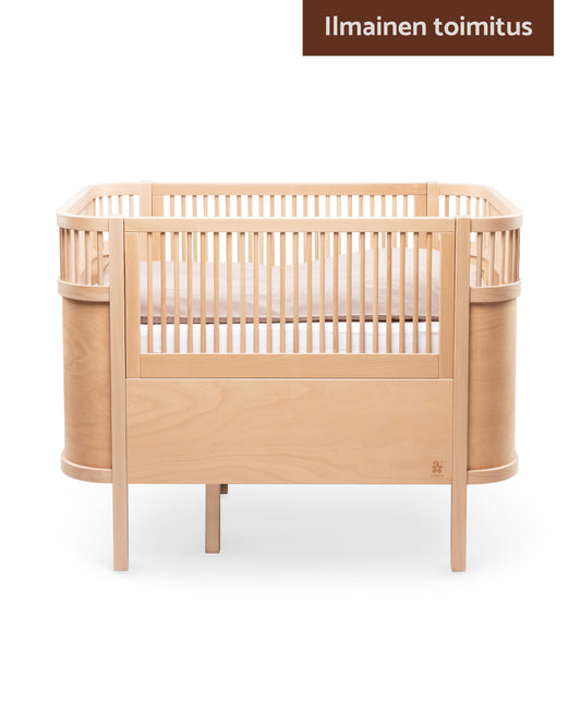 Sebra, Pinnasänky&Juniorisänky 2in1, Wooden