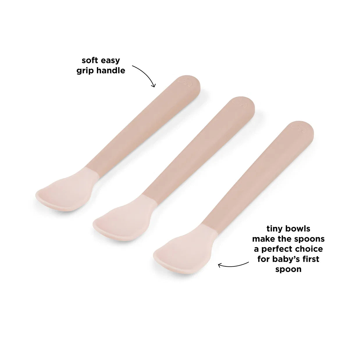 Foodie, Vauvan Lusikat, 3-pack, Powder