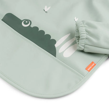 Sleeved Bib, Croco