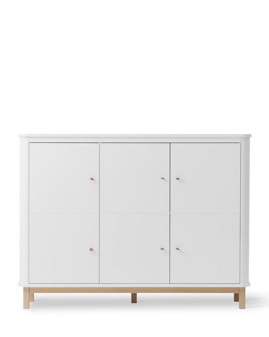 Oliver Furniture, Wood Sideboard, White/Oak