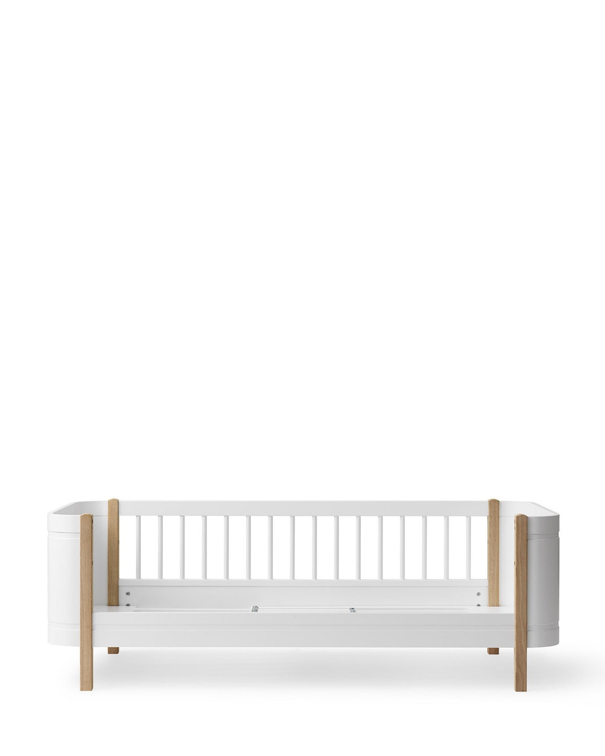 Oliver Furniture, Wood Mini+ Pinnasänky&Juniorisänky 5in1, White/Oak