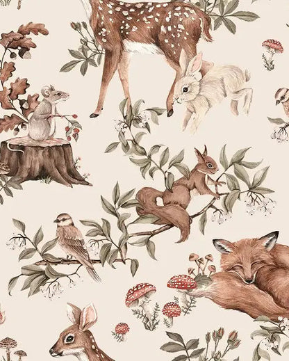 Forest Cream, Wallpaper