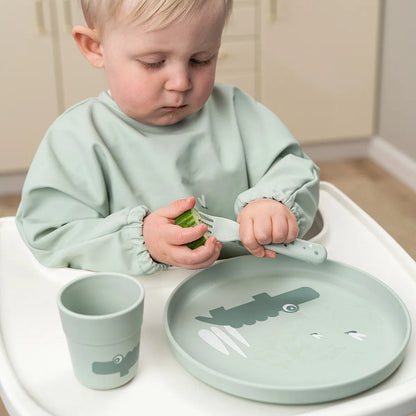 Foodie, Plate, Croco Green