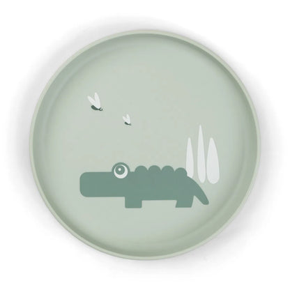 Foodie, Plate, Croco Green