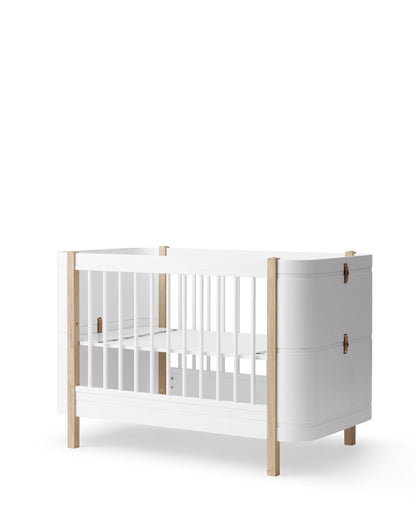 Oliver Furniture, Wood Mini+ Pinnasänky, White/Oak