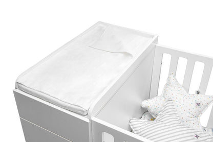 Bellamy, UP! Muunneltava Pinnasänky 5-in-1, White