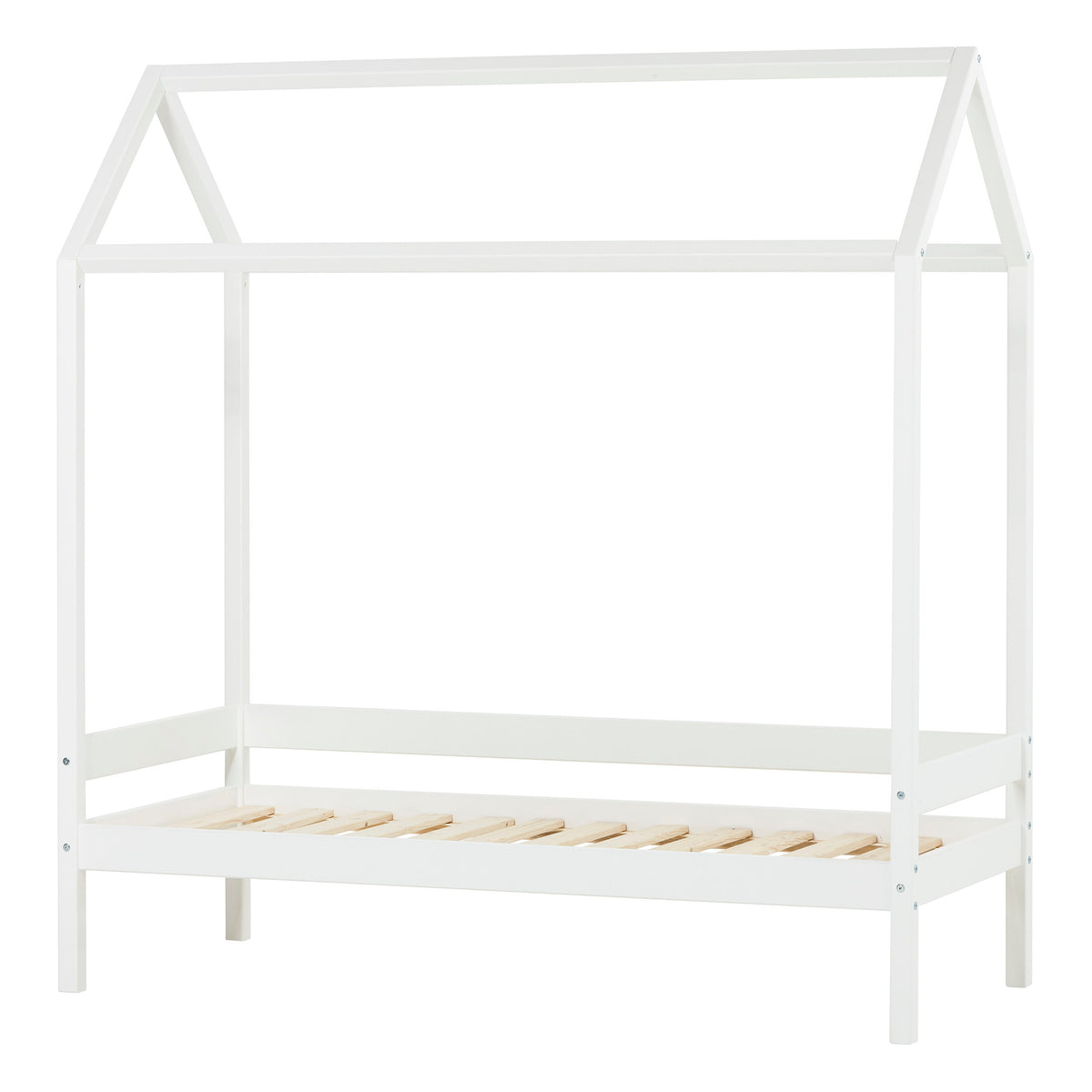 Hoppekids, ECO Comfort, House bed 70x160, White
