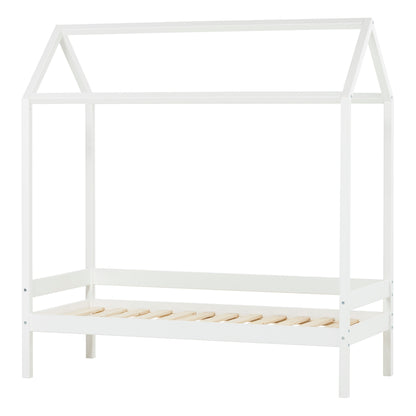 Hoppekids, ECO Comfort, House bed 70x160, White