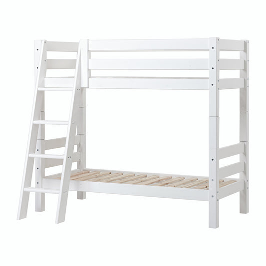 Hoppekids, ECO Luxury, Korkea Kerrossänky (Muunneltava) 70x160 cm, White