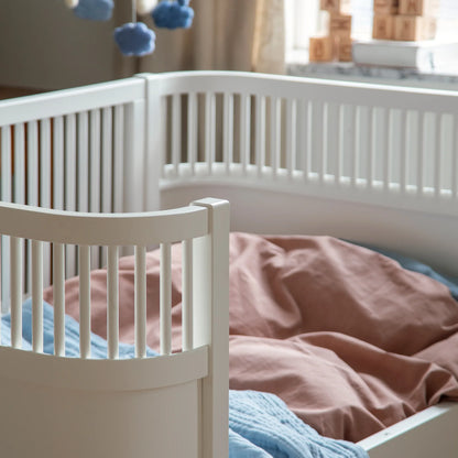 Sebra, Pinnasänky&Juniorisänky 2 in 1, Classic White