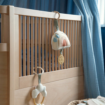 Sebra, Pinnasänky&Juniorisänky 2in1, Wooden