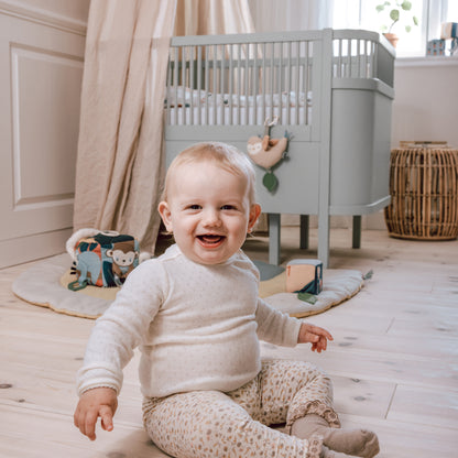 Zebra, Cot&amp;Junior bed 2in1, Mist Green