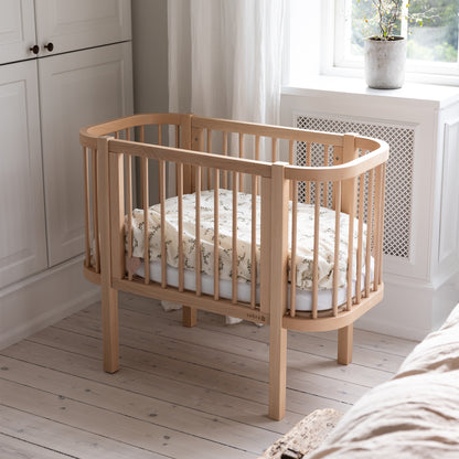 Zebra, Bedside Cradle, Wooden