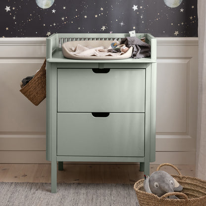 Seesaw, Chest of drawers/Changing table, Mist Green