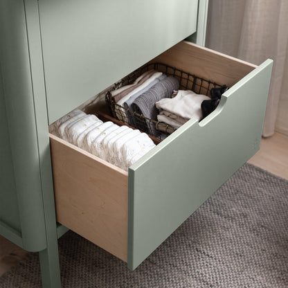 Seesaw, Chest of drawers/Changing table, Mist Green