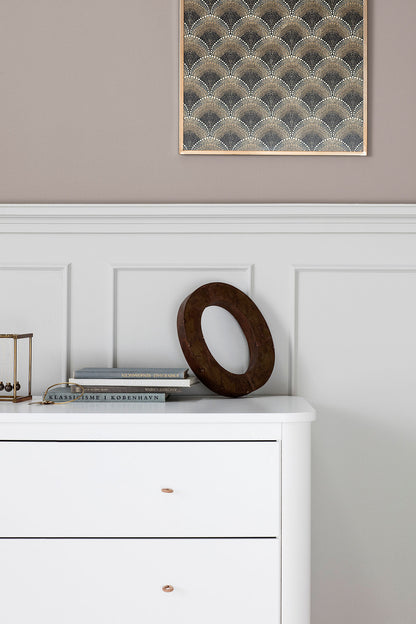 Oliver Furniture, Wood, Chest of Drawers White/Oak