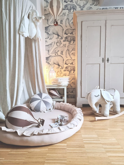 Leikkilalusta, Soft Velvet Beige