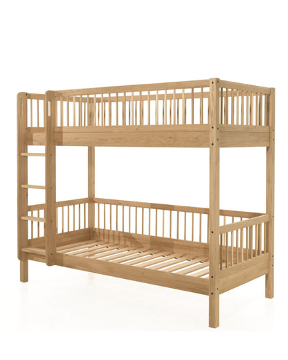 Vipack, Forrest Oak, Våningssäng (Cabriolet) 90x200 cm, Ek