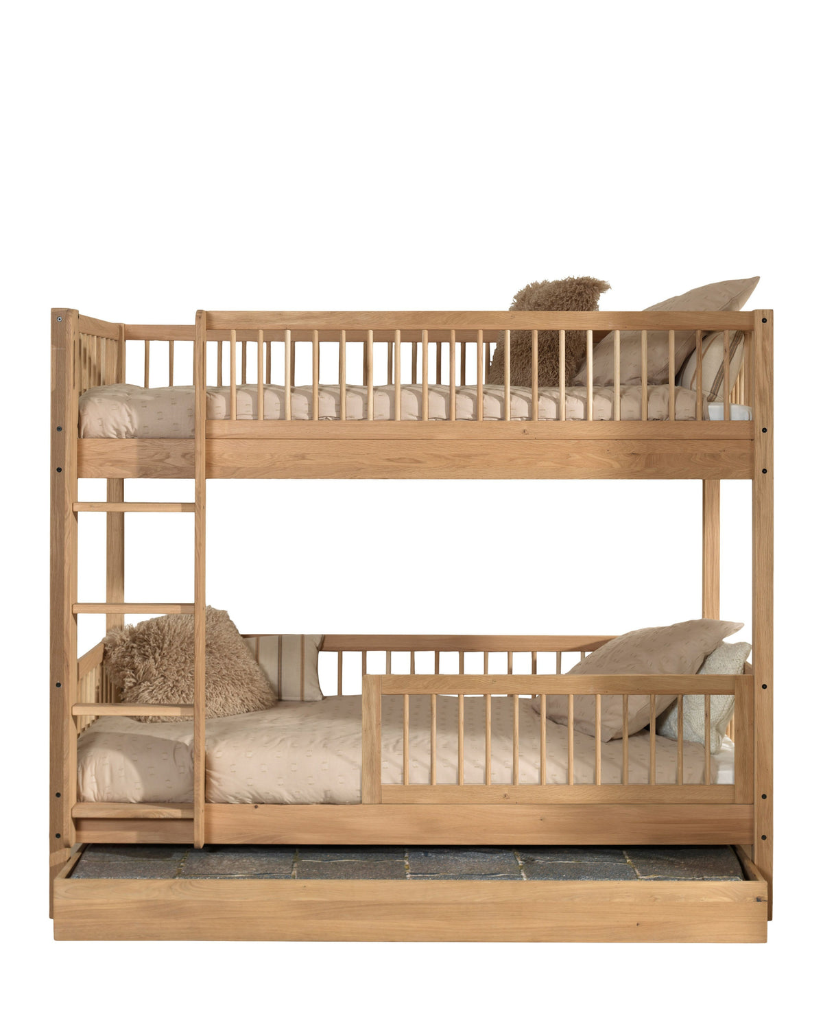 Vipack, Forrest Oak, Våningssäng (Cabriolet) 90x200 cm, Ek