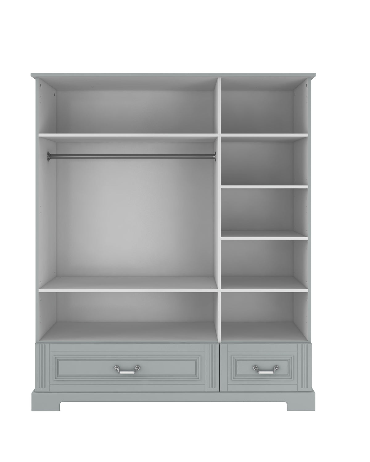 Bellamy, Ines, Vaatekaappi 3 ovea, Grey