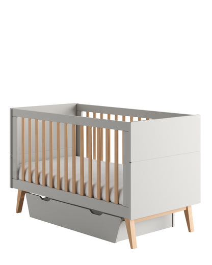 Pinio, Swing Pinnasänky 2IN1 70x140, Grey