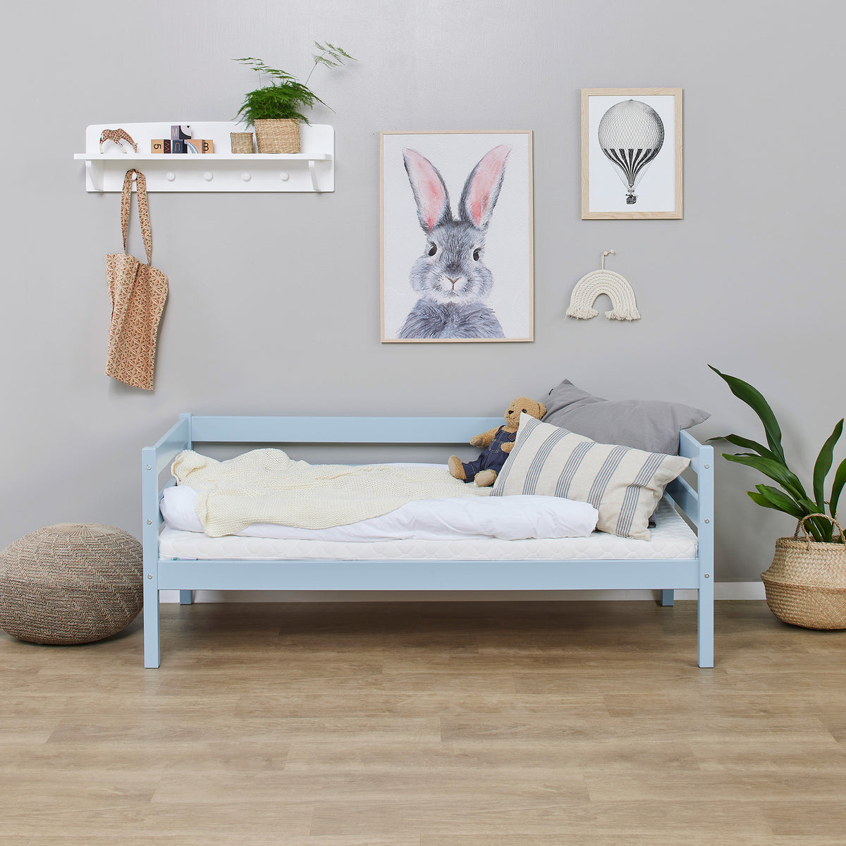 Hoppekids, ECO Comfort, Juniorisänky 70x160 cm, Dream Blue