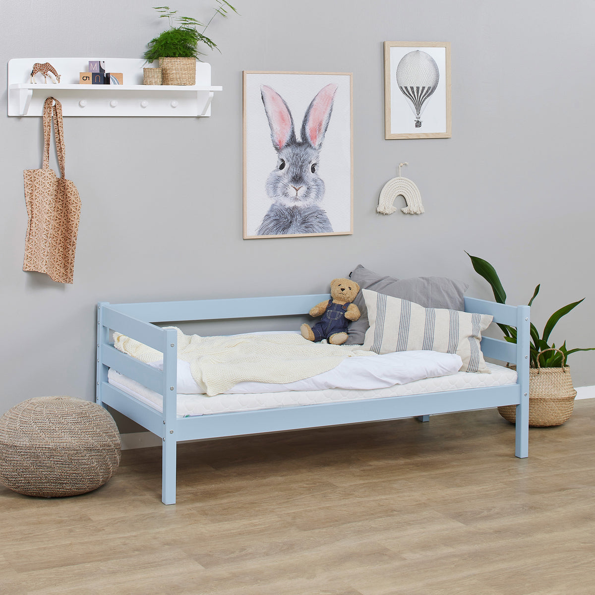 Hoppekids, ECO Comfort, Juniorisänky 70x160 cm, Dream Blue