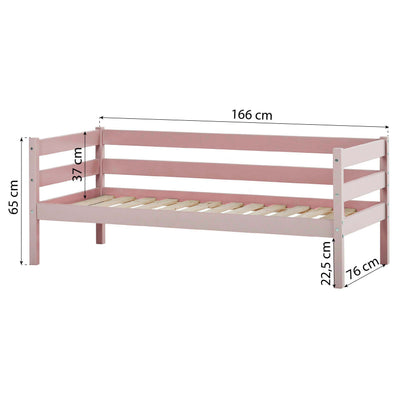 Hoppekids, ECO Comfort, Junior bed 70x160 cm, Pale Rose