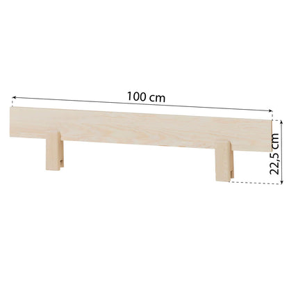 Hoppekids, ECO Comfort, Junior bed 70x160 cm, Wood