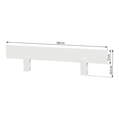 Hoppekids, ECO Comfort, House bed 70x160, White